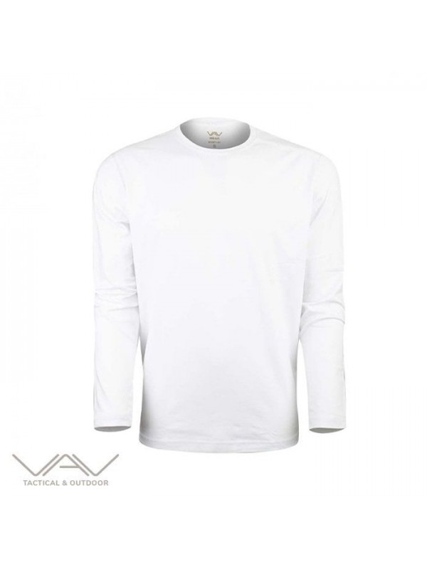 VAV Baseti-04 Uzun Kol Sweatshirt Beyaz…