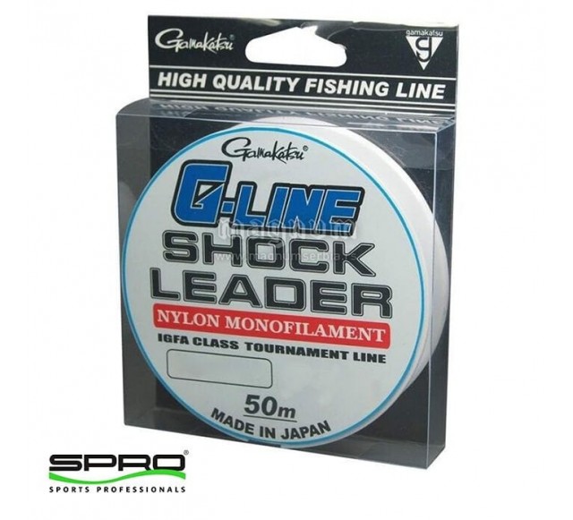 GAMA GLINE SHOCK LEADER 0.57MM 50M