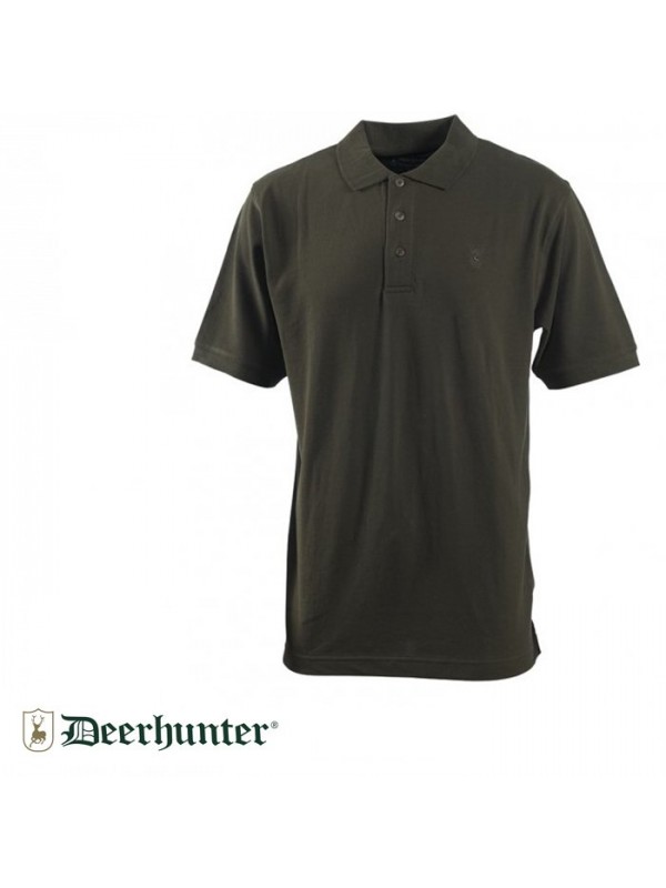 DEERHUNTER Berkeley378 Polo Yaka Bark Yeşil Tişört…