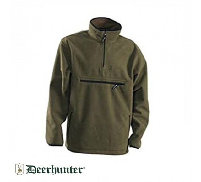 S.K.DEERHUNTER Bonded Anorak Polar Sweatshirt Yeşil…