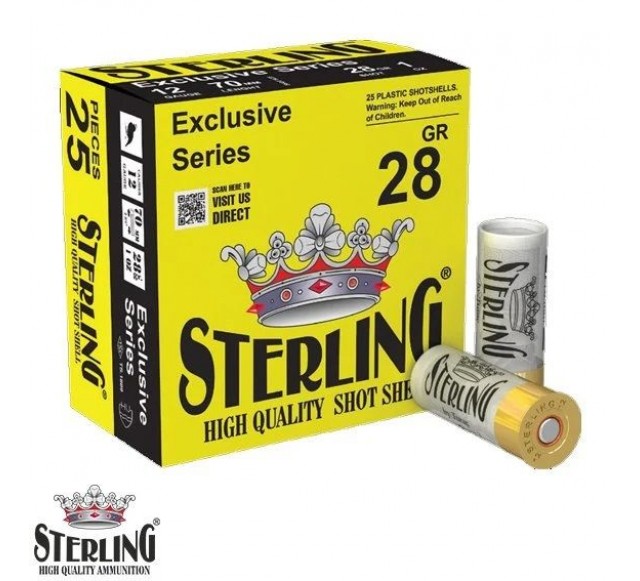 STERLING 12 Cal. 28 G. No: 7.5 Av Fişeği