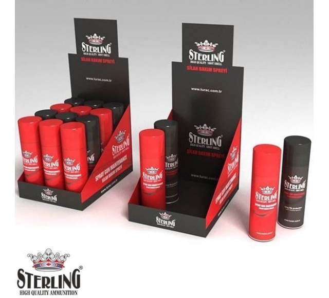 STERLING Stantlı Sprey Yağ 150 ml 12 li Set…