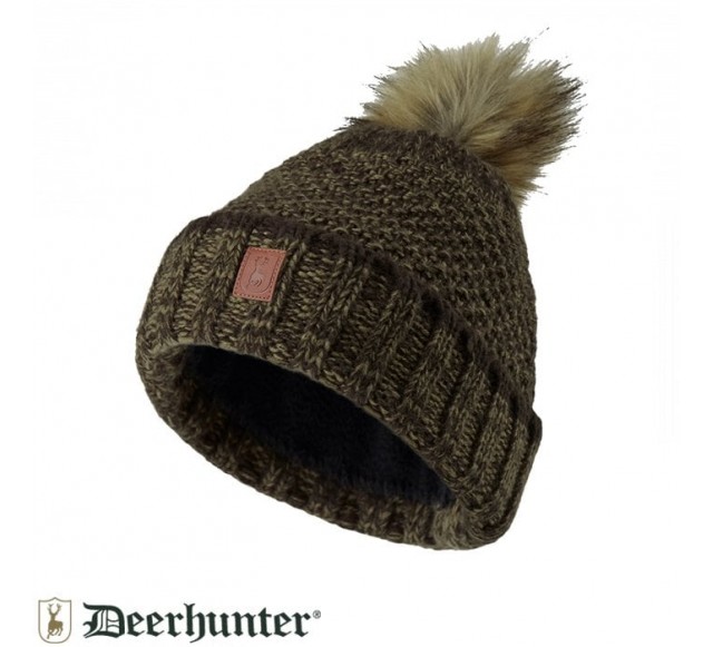 DEERHUNTER Lady Knitted Kadın Yeşil Bere…