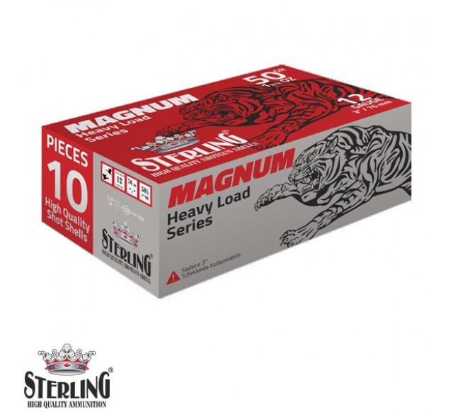 STERLING 12 Cal. Magnum 50 G. No: 7 Av Fişeği