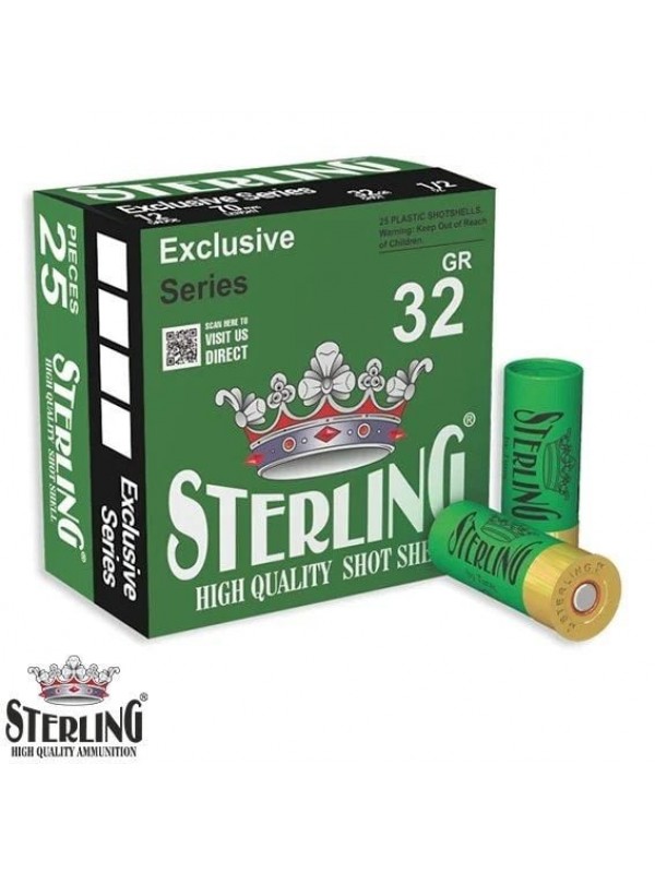 STERLING 12 Cal. 32 G. No: 01 Av Fişeği…