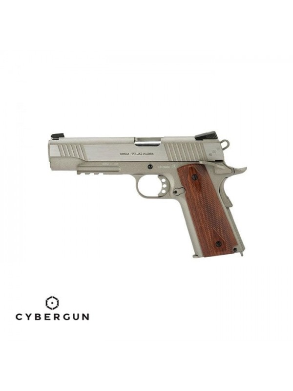 CYBERGUN S.Arms 1911 TR Gümüş 4,5MM Havalı Tabanca…