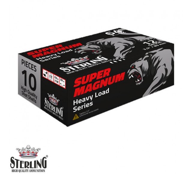 STERLING 12 Cal. Super Magnum 64G. No:1 Av Fişeği