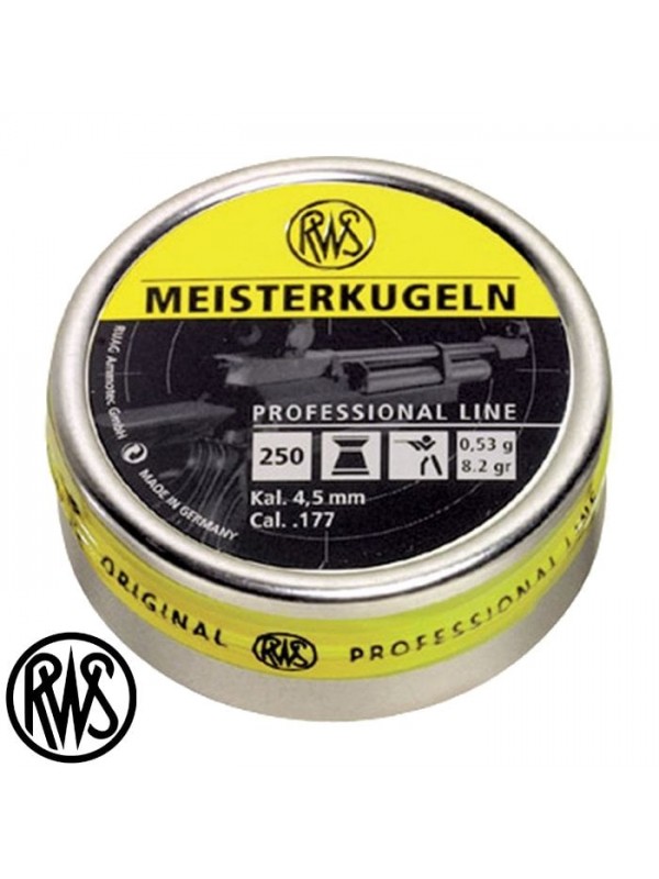 RWS Meister 4,5M 0,53G Havalı Saçma *250…