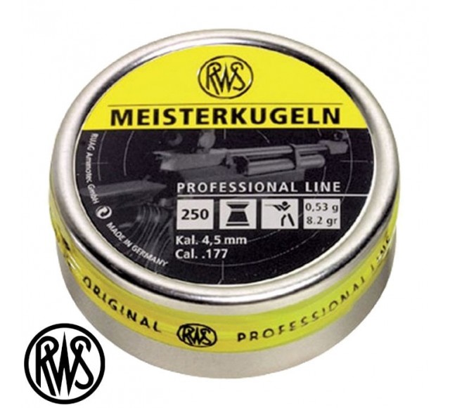 RWS Meister 4,5M 0,53G Havalı Saçma *250…