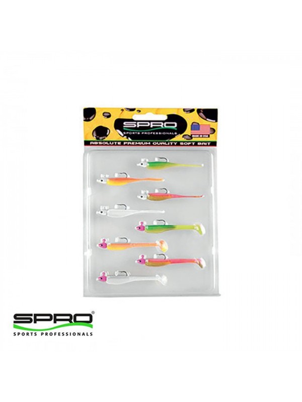 SPRO Ready 4 Fish Sil. Yem & Jig Head Seti H5 1/8…