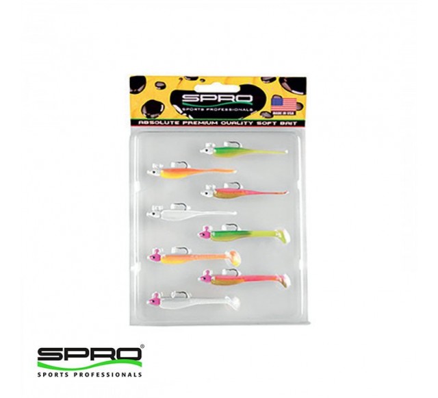 SPRO Ready 4 Fish Sil. Yem & Jig Head Seti H5 1/8…