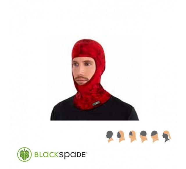 BLACKSPADE Kar Maskesi Balaclava Kırmızı…