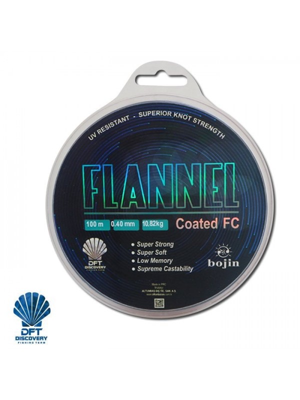 DFT Bojin Flannel Fluorocarbon 100 m 0.40 mm Misina…