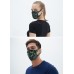 BLACKSPADE Unisex Koruyucu Maske Yeşil Kamo