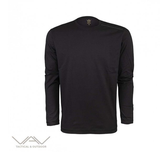 VAV Baseti-04 Uzun Kol Sweatshirt Siyah…