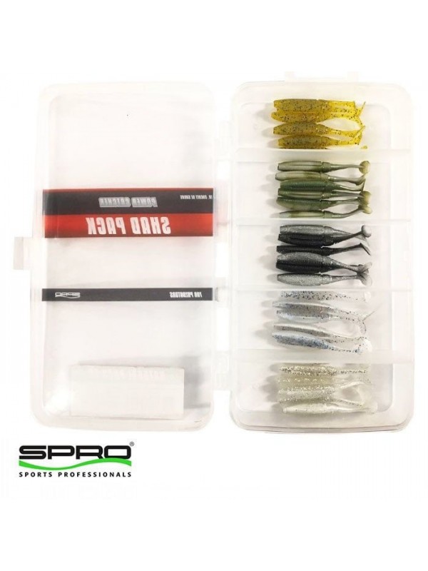 SPRO Micro Shad 50 Natural Pack Silikon Yem 1/30…