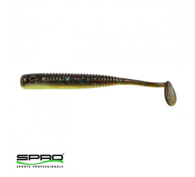 SPRO FS Urban Slug Sil.Yem Camo Perch 7.3CM 1/4