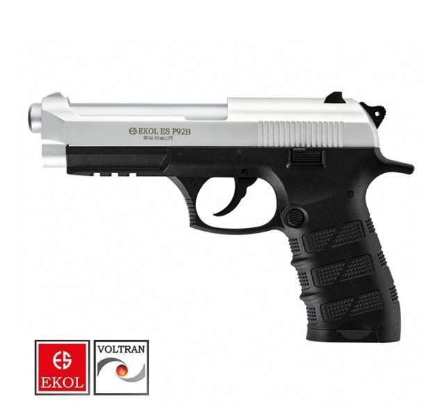 EKOL S P92 B Polimer Beyaz Havalı Tab. Blowback…