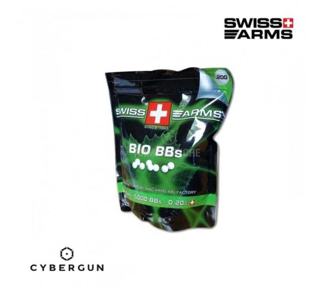 CYBERGUN Swiss Arms Bio 0,20G 5000* Airsoft BB