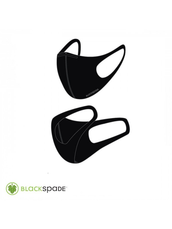 BLACKSPADE Unisex Koruyucu Maske Siyah…