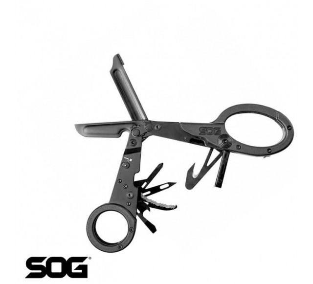 SOG Parashears Çok Amaçlı Makas - Siyah…