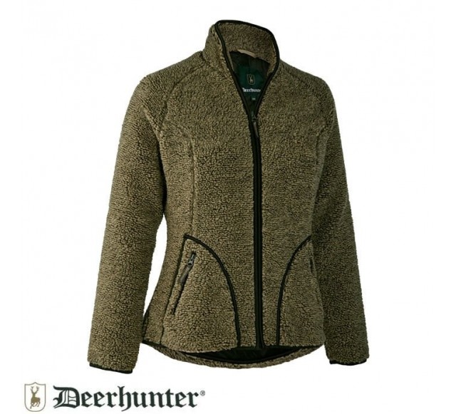 DEERHUNTER Lady Geneva Fiber Yeşil Yünlü Mont…