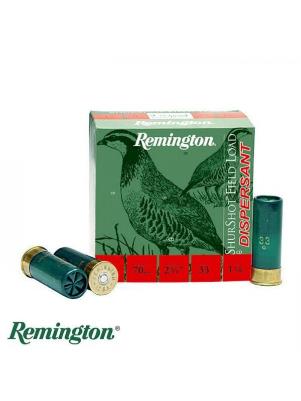 REMINGTON Field Load Dispersante 12 Ga 33G. No:8…