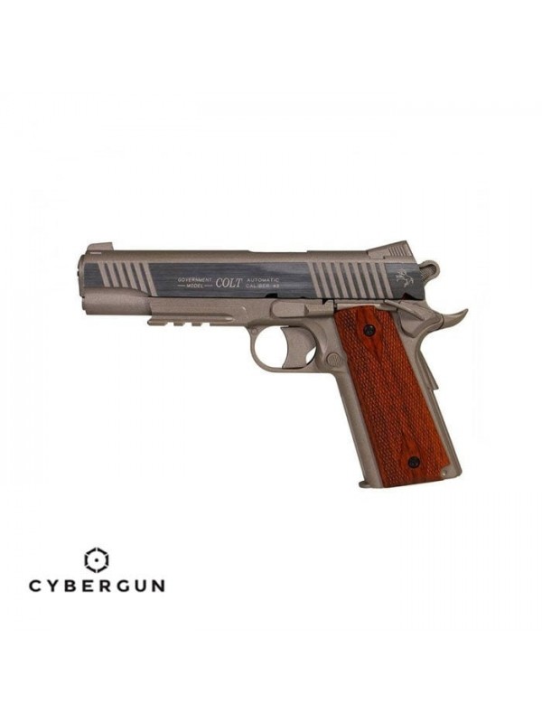 CYBERGUN Colt 1911 Rail Gun Gümüş Airsoft Tabanca…