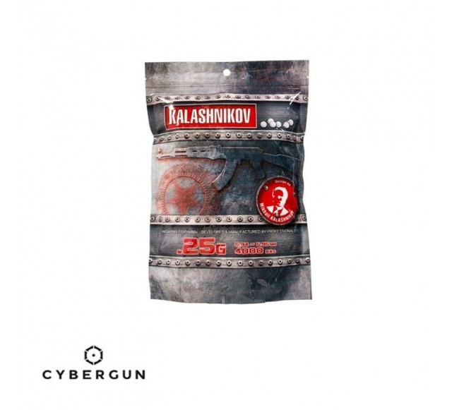 CYBERGUN Kalashnikov Airsoft BB 0,25G 4000 Adet