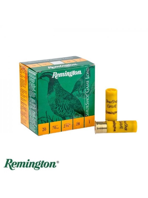 REMINGTON Game Load 20 Ga 28G. No:7…