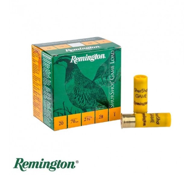 REMINGTON Game Load 20 Ga 28G. No:7