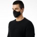 BLACKSPADE Unisex Örme Kumaş Maske Siyah