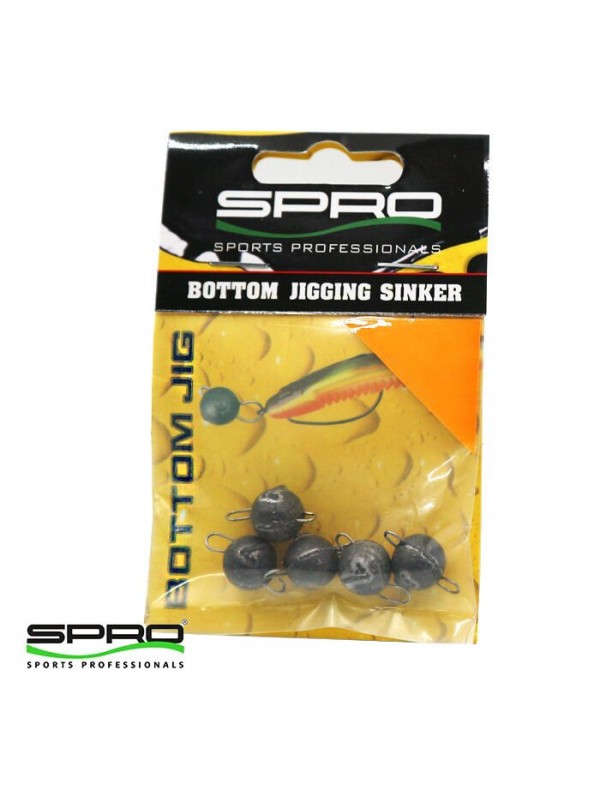 SPRO Rigged Bottom Jig Siyah 7G #5…