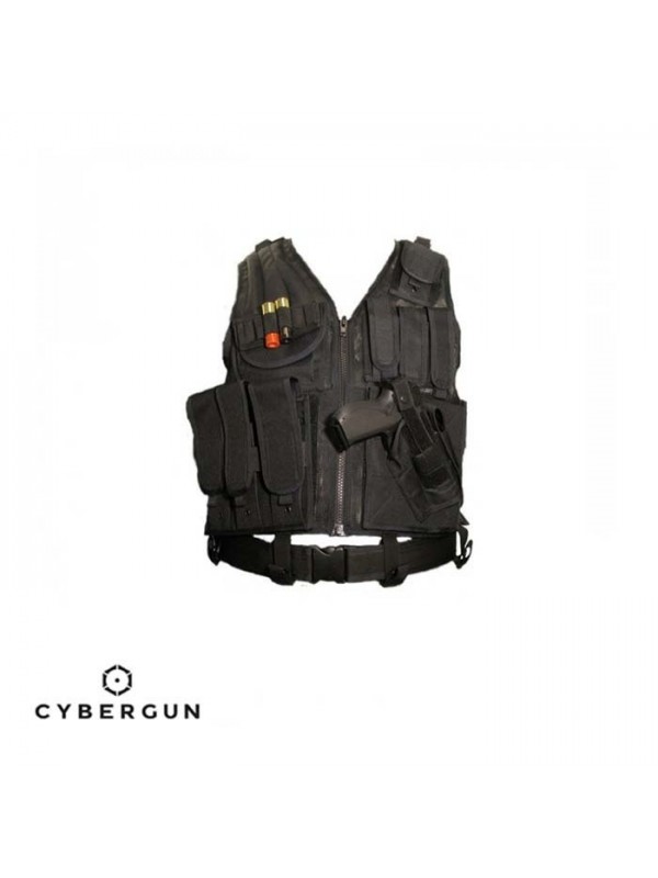 CYBERGUN Swiss Arms BT-4 Siyah Taktikal Yelek…