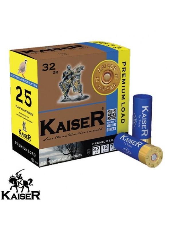 KAISER 12 Cal. 32 G. No: 6 Av Fişeği…