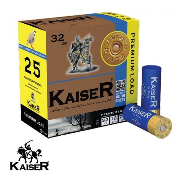 KAISER 12 Cal. 32 G. No: 6 Av Fişeği…