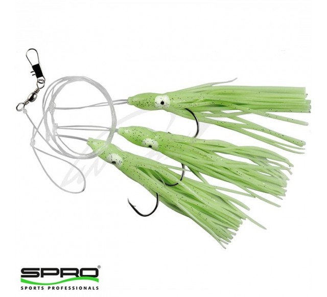 SPRO Octopus Rig Fluo 3 İğneli Köstek #6/0…