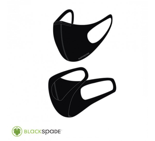 BLACKSPADE Çocuk Koruyucu Maske Siyah S1…