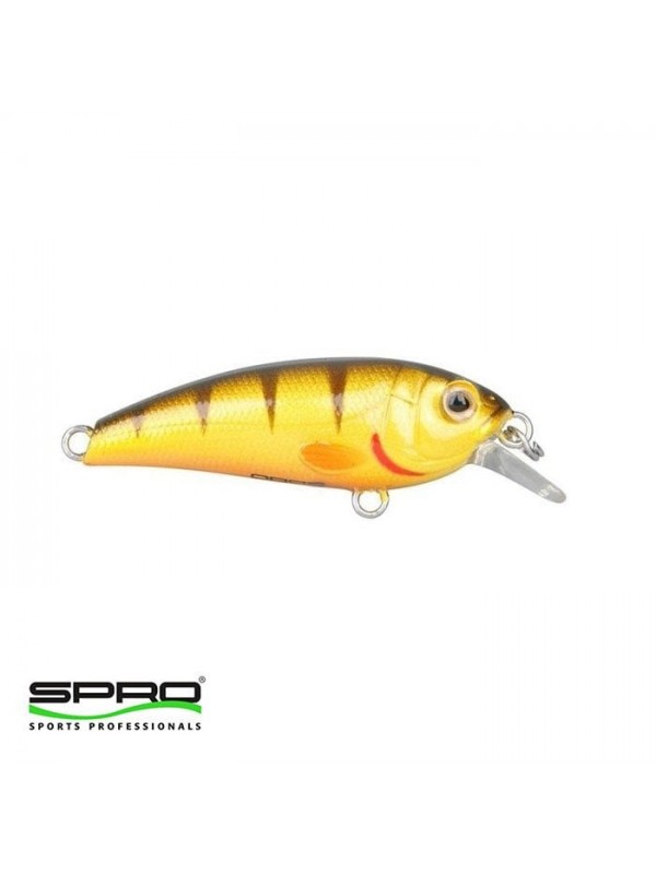 D. SPRO Chibi Shad 40 SL Yellow Perch Maket Yem…