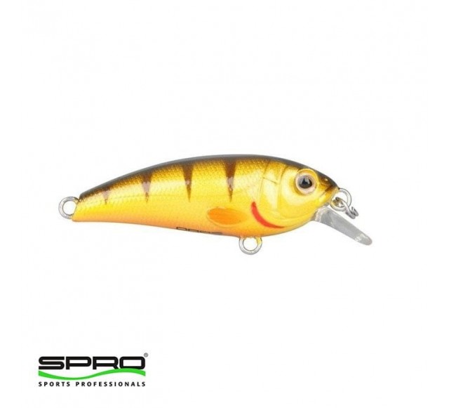 D. SPRO Chibi Shad 40 SL Yellow Perch Maket Yem