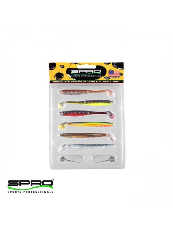 SPRO Ready 4 Fish Sil. Yem & Jig Head Seti C9 1/6…