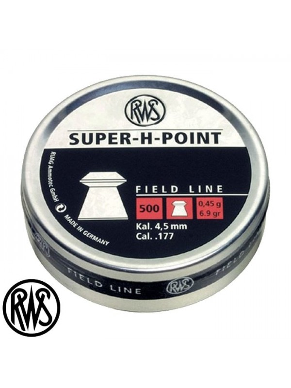 RWS Super-H-Point 4,5M 0,45G Havalı Saçma *500…