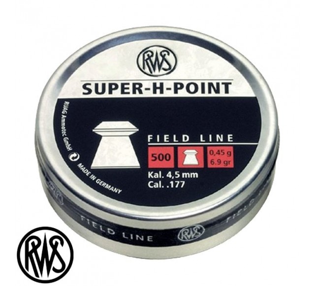 RWS Super-H-Point 4,5M 0,45G Havalı Saçma *500…