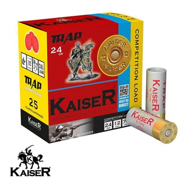 KAISER 12 Cal. Trap 24 G. No: 7,5 Atış Fişeği…