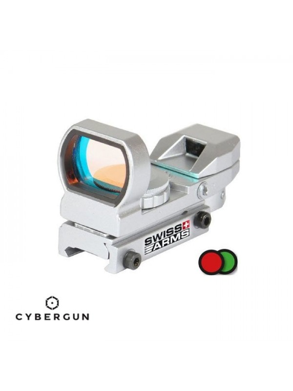 CYBERGUN Swiss Arms Reflex Sight Gümüş Red Dot…