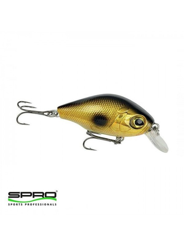 SPRO PC-P Dopey Crank 45 Gold Shiner Maket Yem…