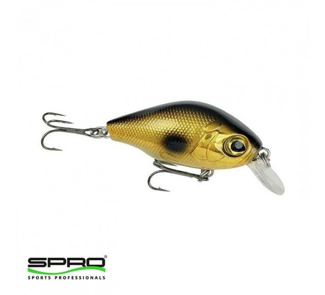 SPRO PC-P Dopey Crank 45 Gold Shiner Maket Yem