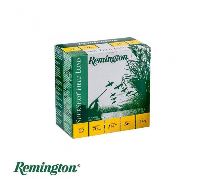 REMINGTON Field Load 12 Ga 36G. No:2…