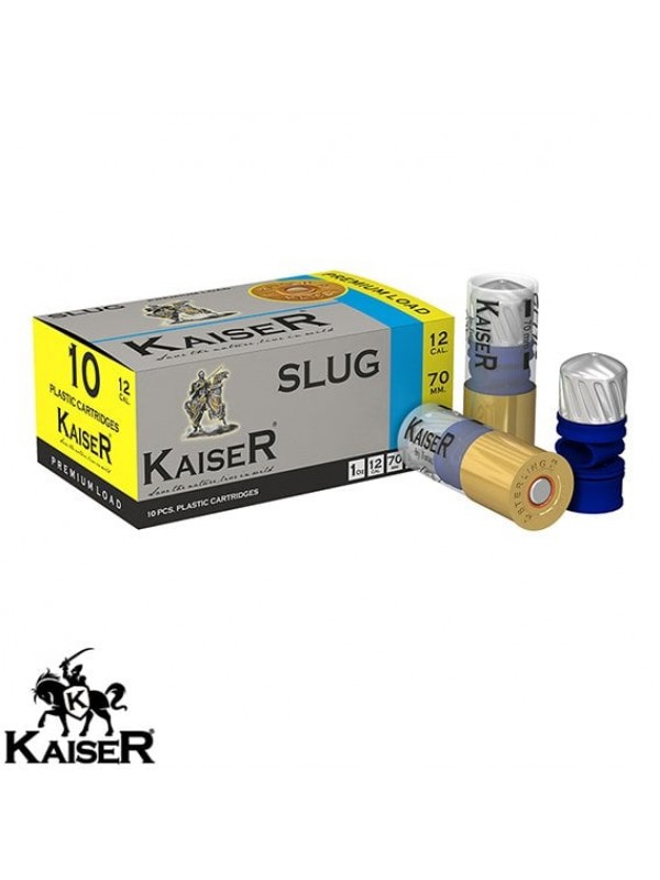 KAISER 12 Cal. Slug Tek Kurşun Av Fişeği…