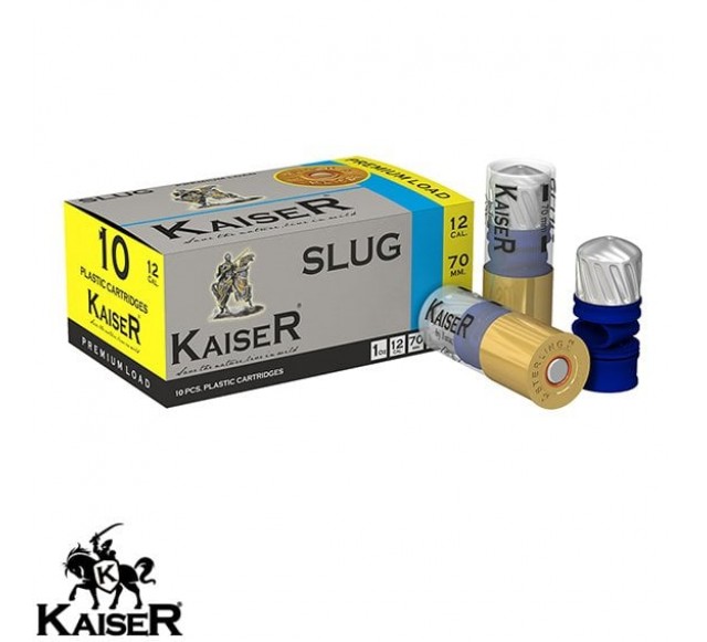 KAISER 12 Cal. Slug Tek Kurşun Av Fişeği…